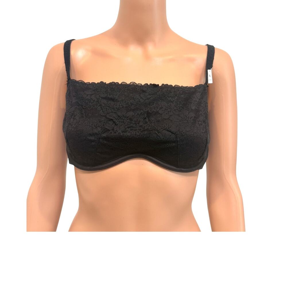 PINK Victoria’s Secret XS Wink unlined lace scoop bra BC2 3301